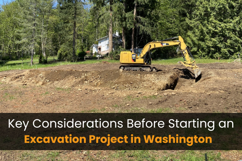 Excavation Services in Washington